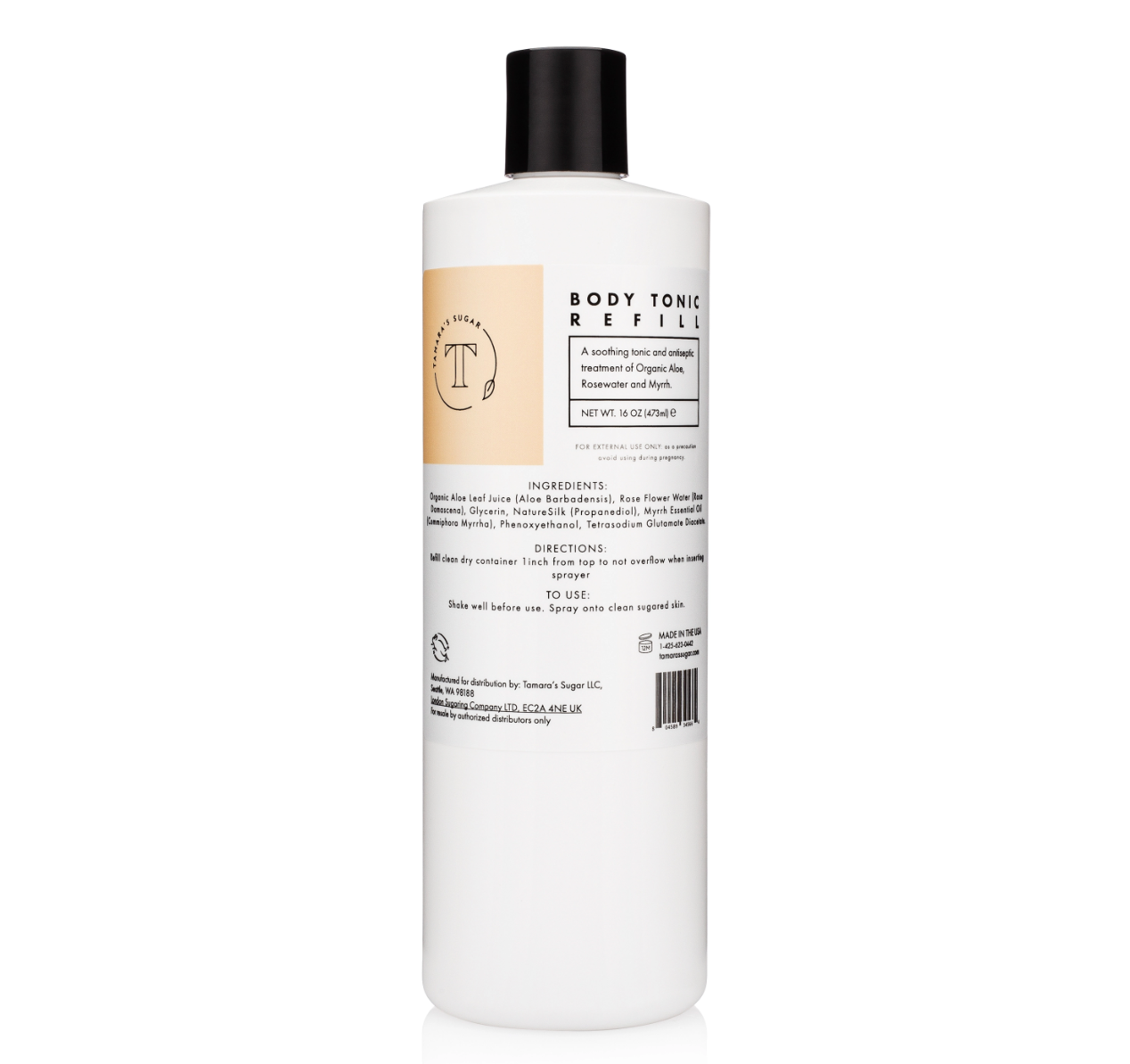 Tamara's Body Tonic Refill - 16 oz / 473 ml